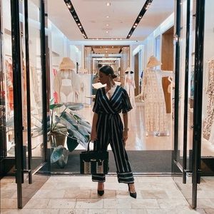 V-Neck Jumpsuit